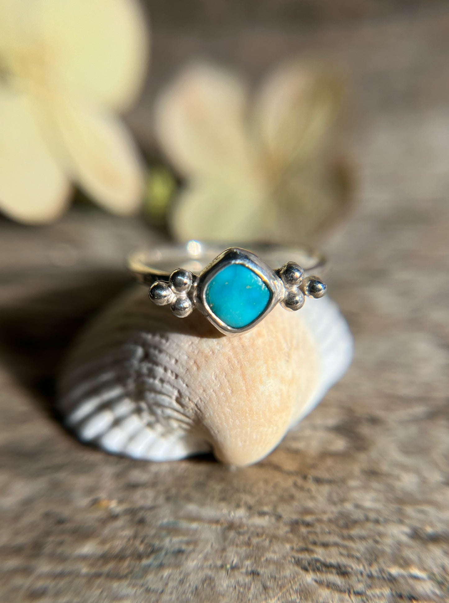 Kingman Turquoise Ring • Size 6