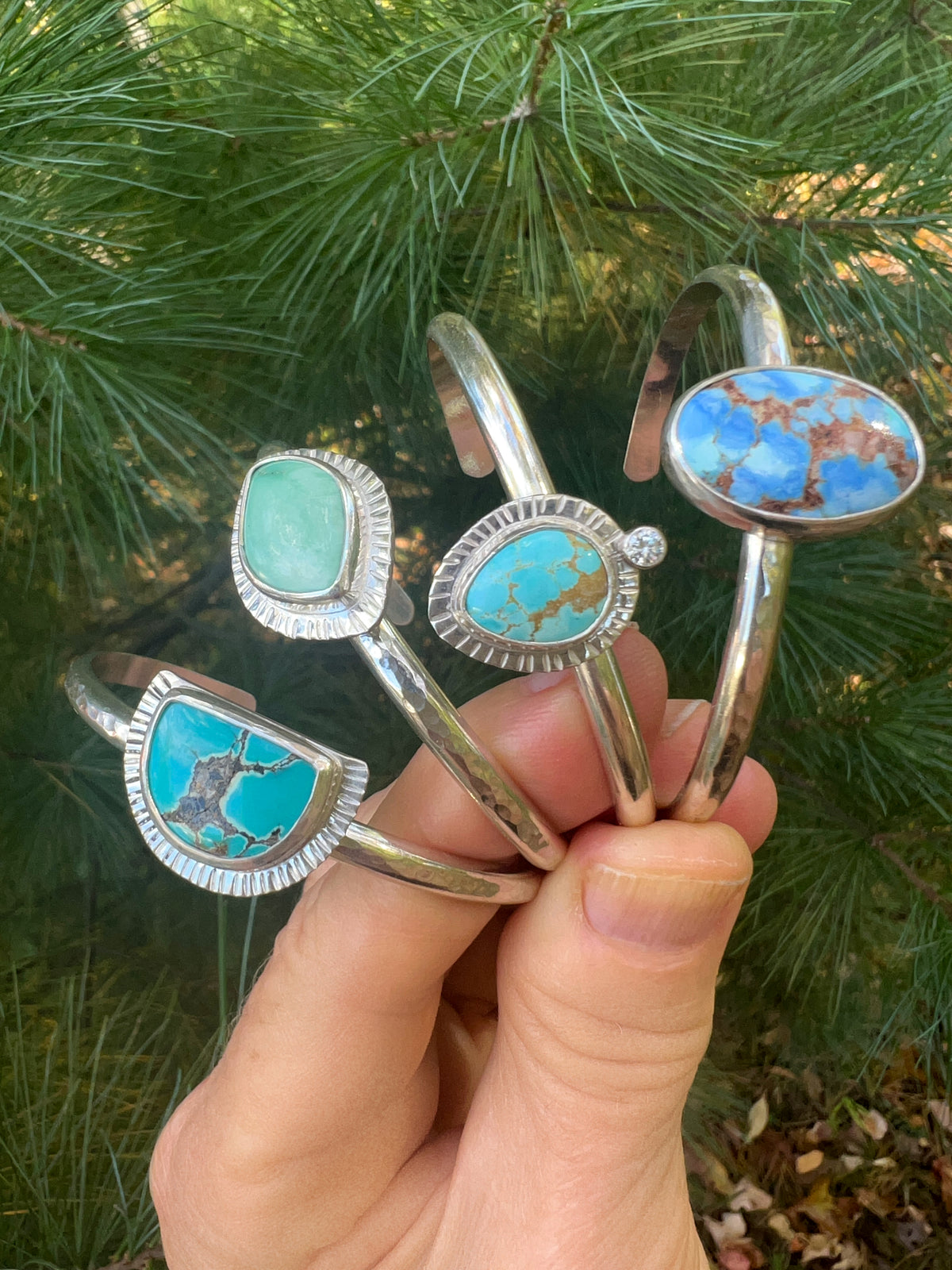 Broken Arrow Variscite Cuff