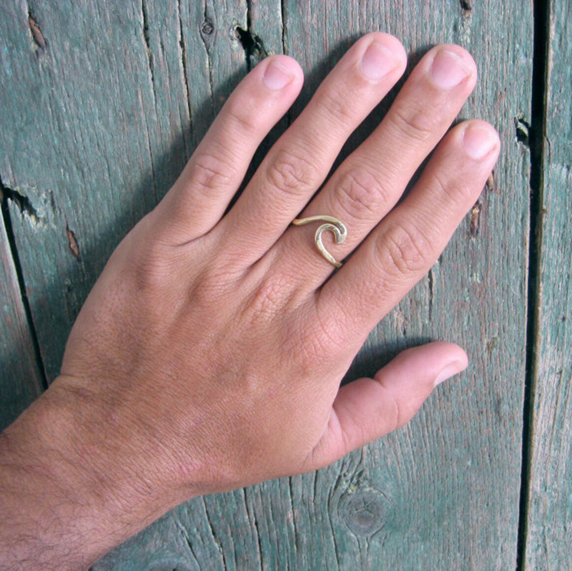 Endless Wave "Big Swell" Ring in Sterling Silver