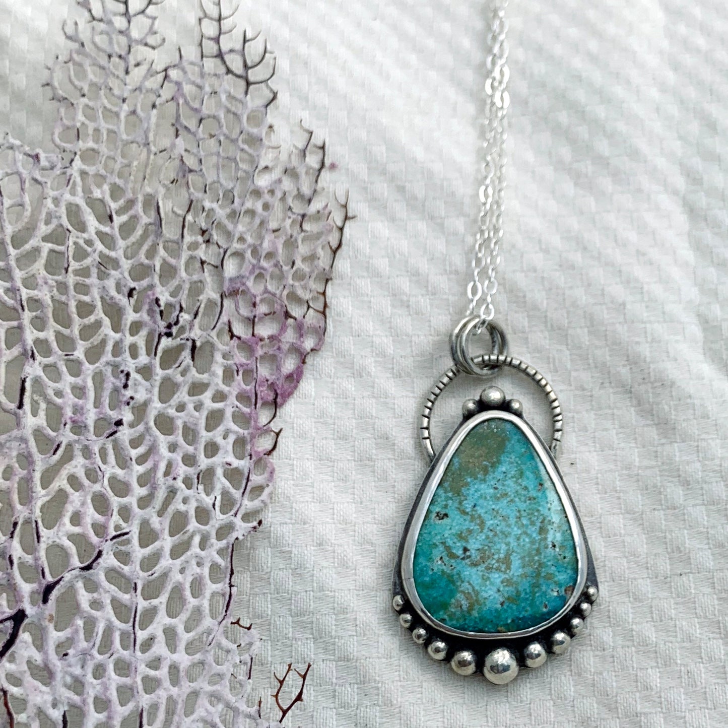 Royston Turquoise Pendant
