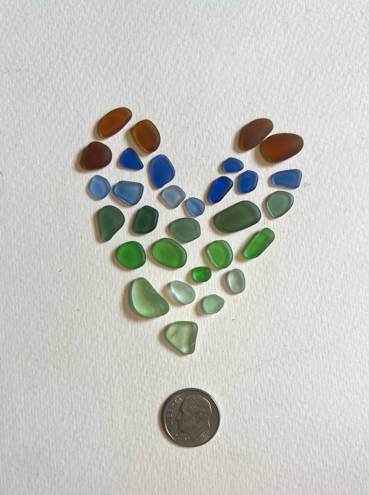 Beachcomber Seaglass Stacking Ring • Made to Order