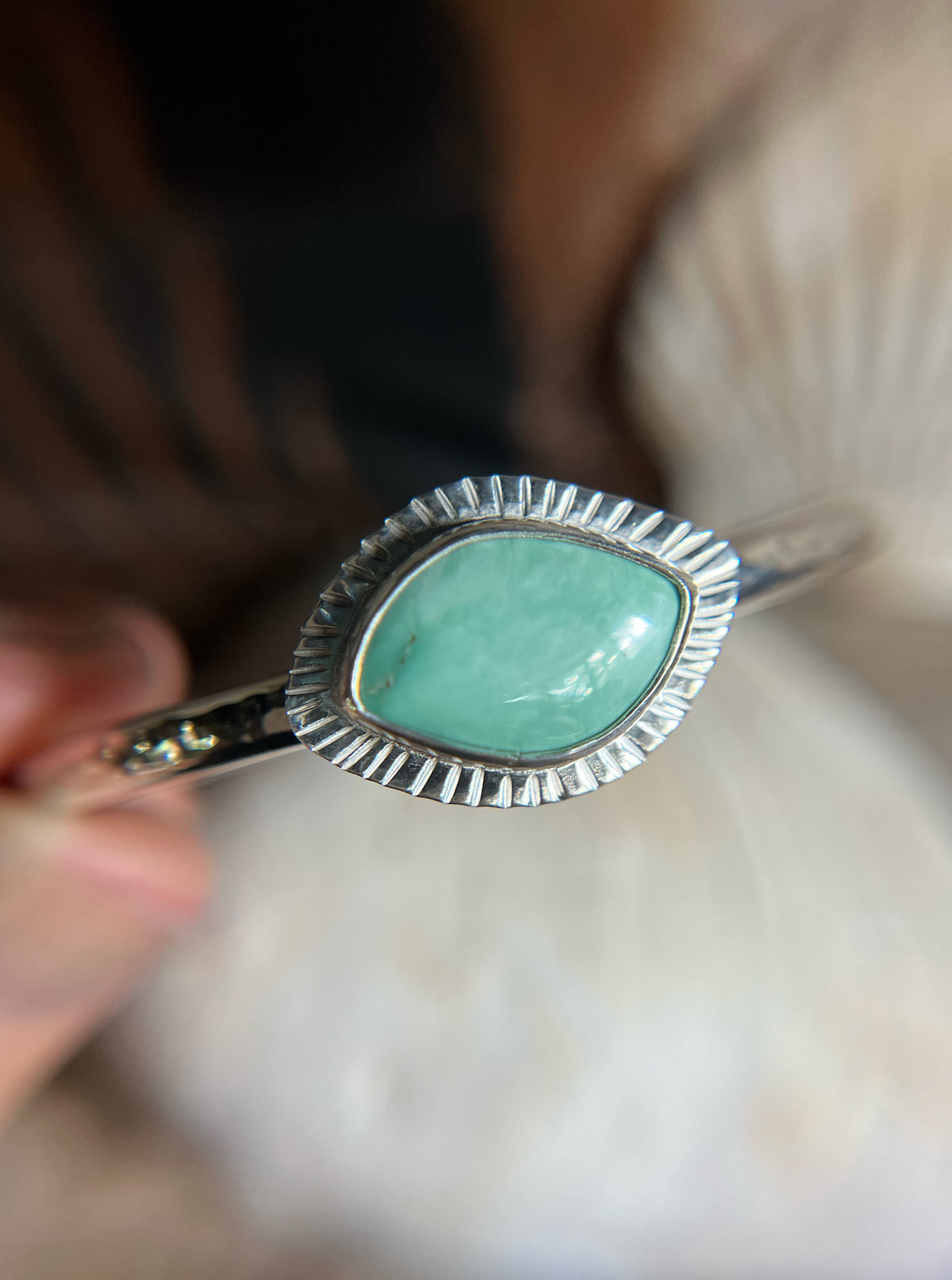 Broken Arrow Variscite Cuff