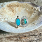 Dyad Ring with Australian Opal, Natural Turquoise + 14k Gold Detail • Size 7-7.75