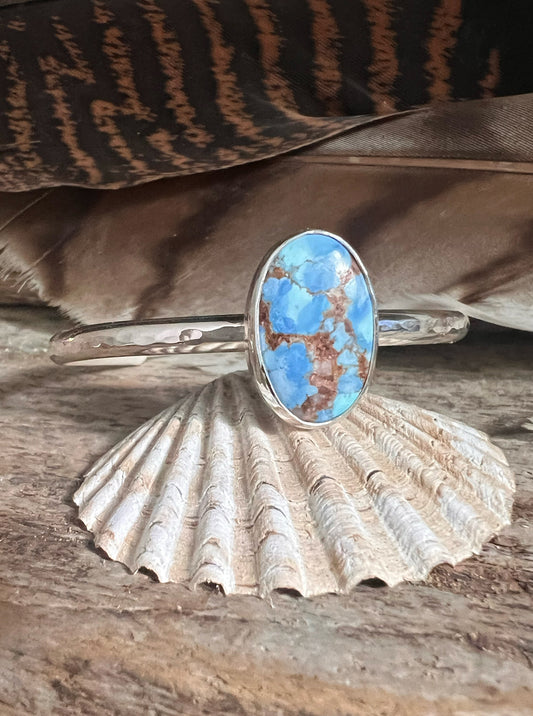 Lavender Turquoise Cuff