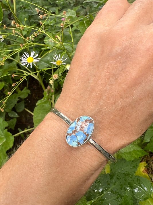 Lavender Turquoise Cuff