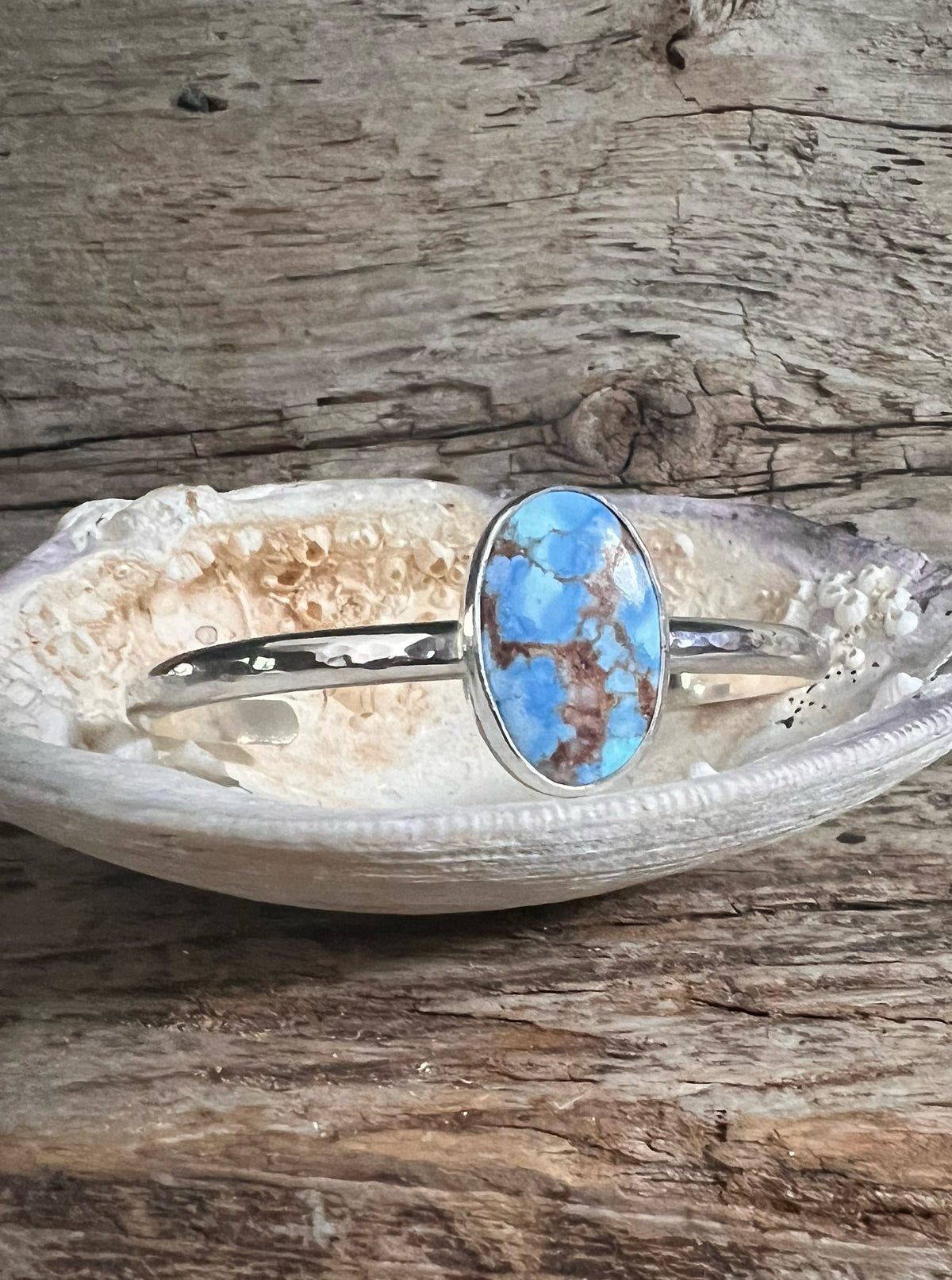 Lavender Turquoise Cuff