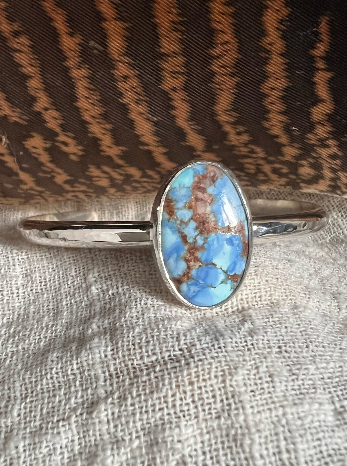 Lavender Turquoise Cuff