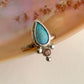 Australian Opal and Oregon Sunstone Ring No. 1 • Size 6.5