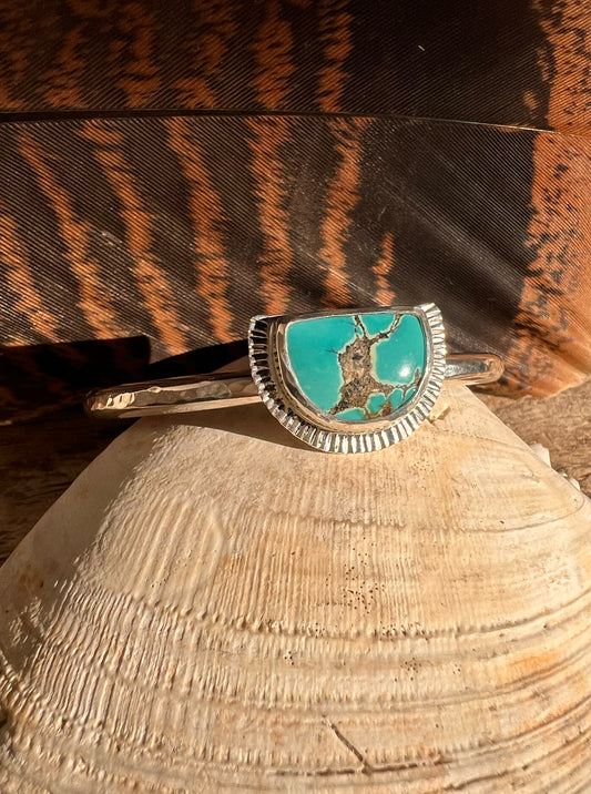 Half Moon Turquoise  Cuff