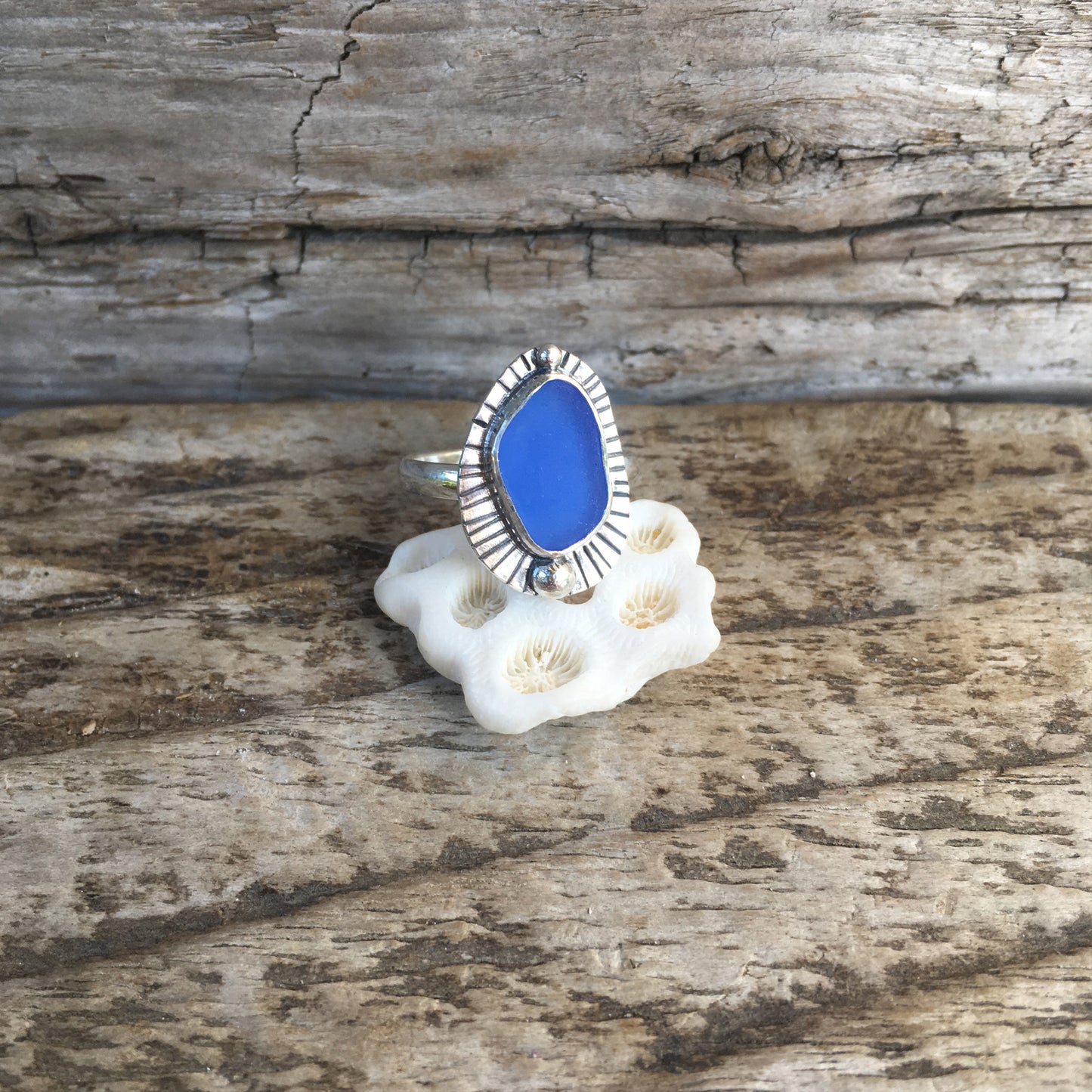 Sea Tribe Sea Glass Rings