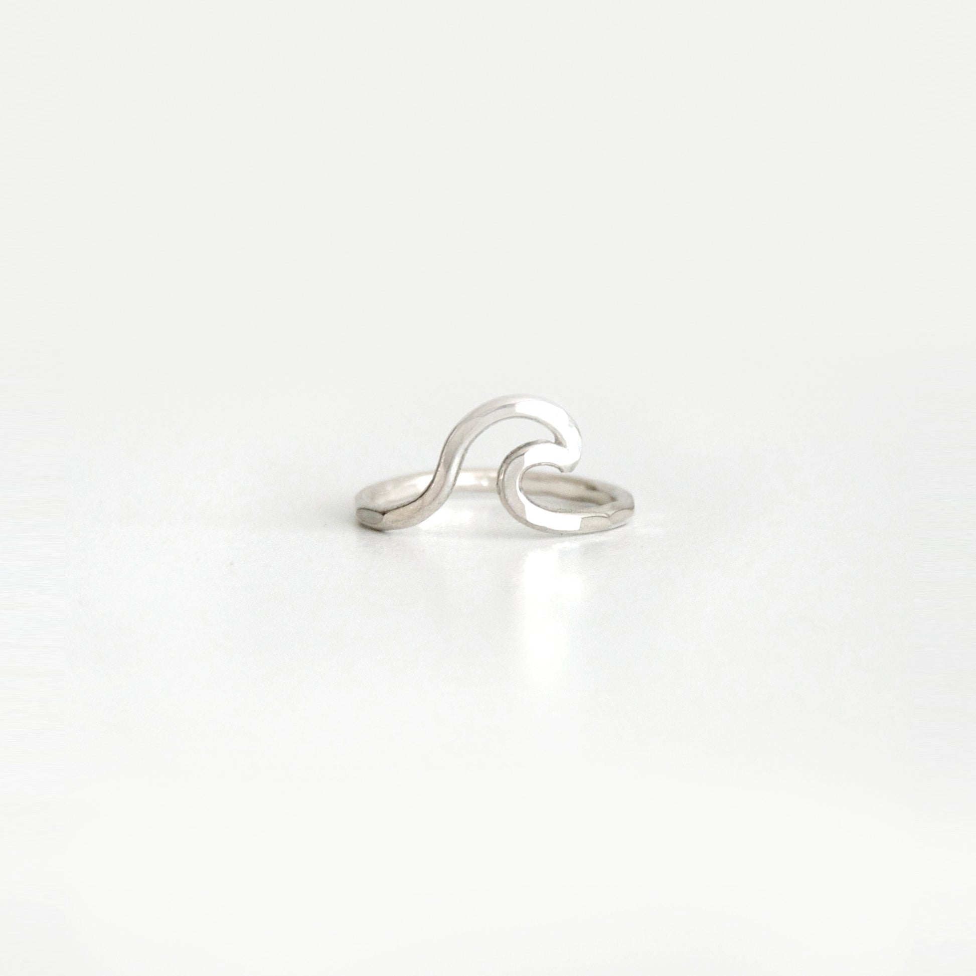 Sterling Silver Wave Ring – Surf Jewelry – Handmade Jewelry - Special J Creations