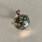 American Mined Variscite and Oregon Sunstone Ring No. 2 • Size 7.25
